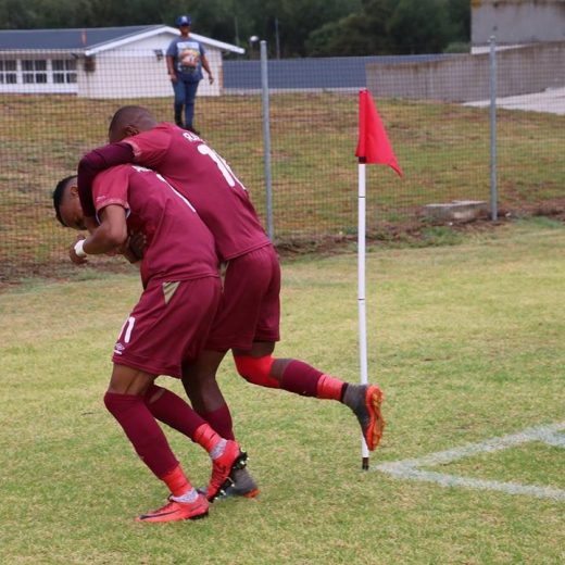 Stellenbosch FC Strikers duo @abednigo_39 and @rayners27 hoping to make some more celebratory moments…