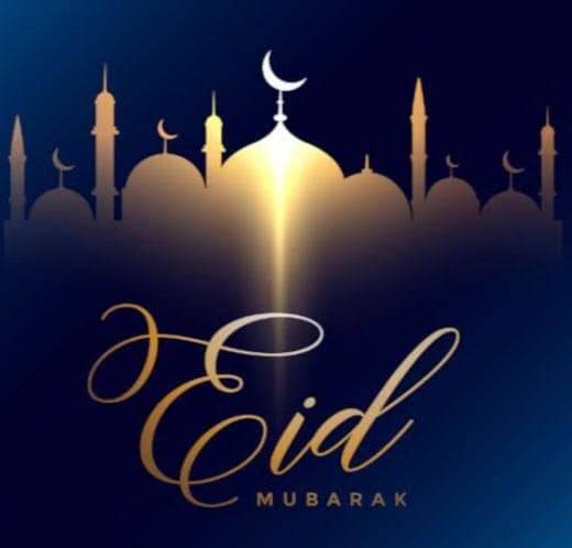 Blessed Eid Mubarak to all out Muslim followers