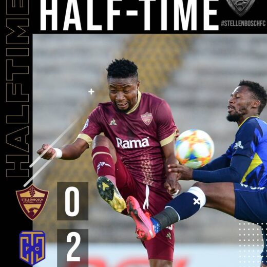 The citizens lead at the break stellenboschfc proudlystellenbosch dstvprem.jpg