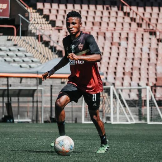 Jabaar gets a taste of the dc stellenboschfc proudlystellenbosch.jpg