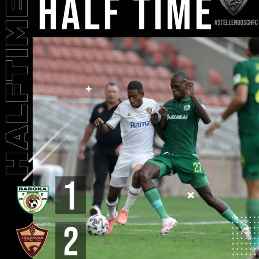 Half time at the new peter mokaba stadium and we.jpg
