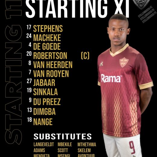 Starting xi to take the pitch @lidodaduvha stellenboschfc proudlystellenbosch dstvprem.jpg