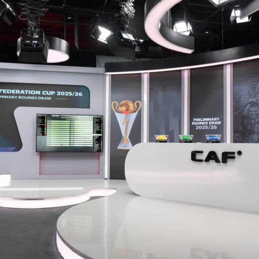Football 2025/26 Totalenergies Caf Confederation Cup Preliminary Draw Azam Tv Headquarters Dar Es Salaam Tanzania