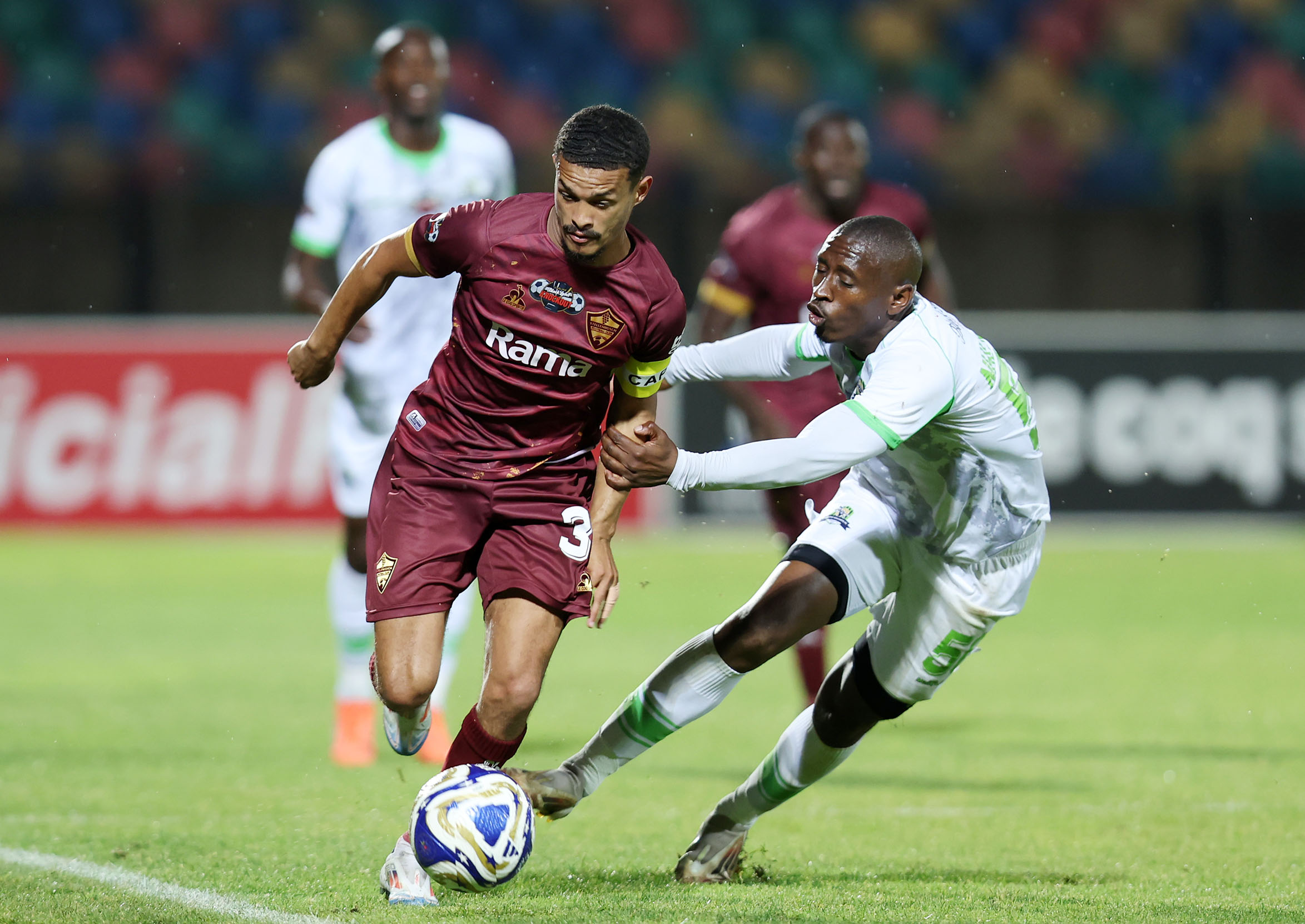 Football 2025 carling knockout cup quarter final marumo gallants v stellenbosch fc dr petrus molemela stadium bloemfontein