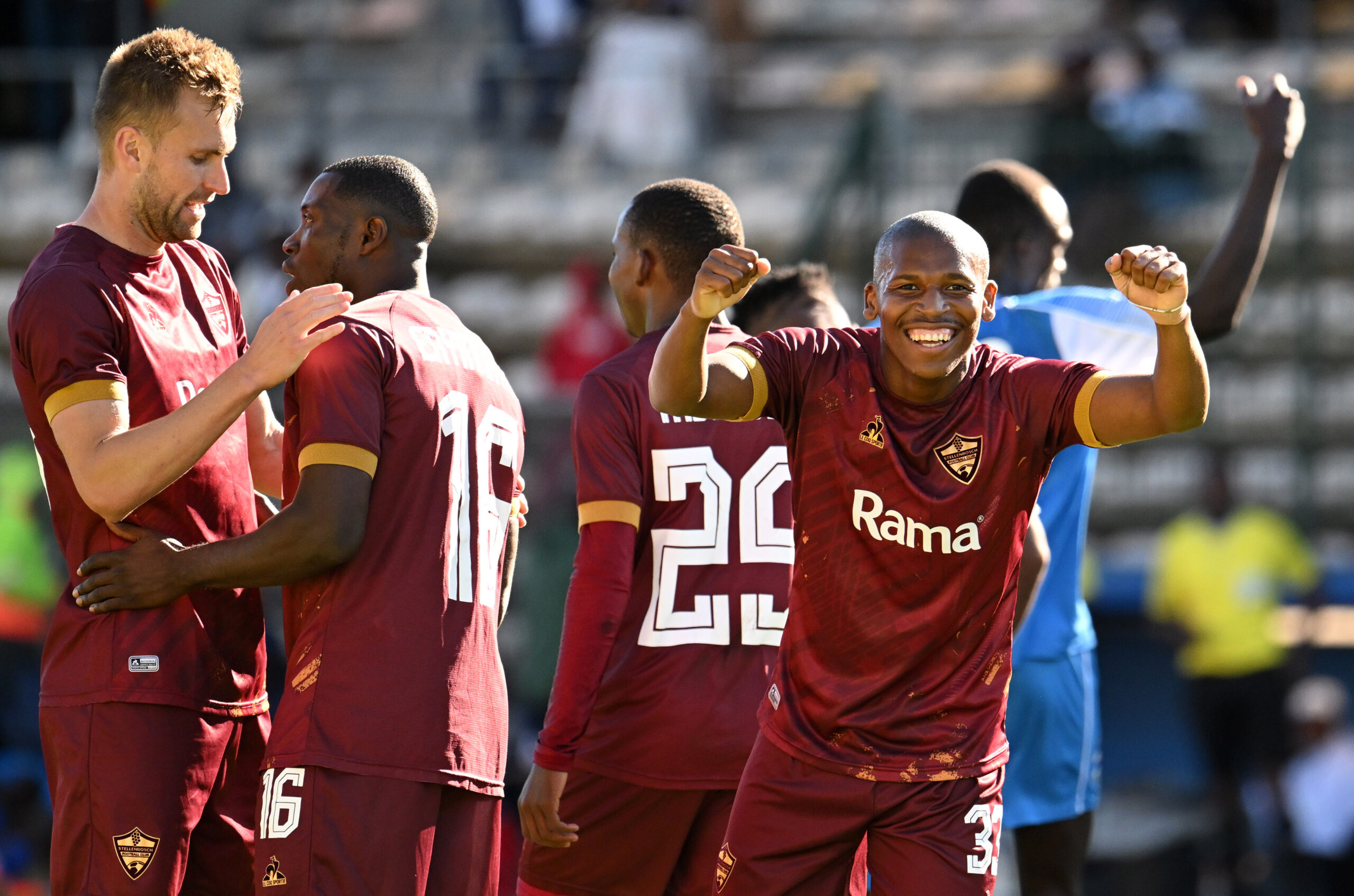 Football caf confederation cup 2025/26 stellenbosch fc v c 15 de agosto de akonibe athlone stadium cape town