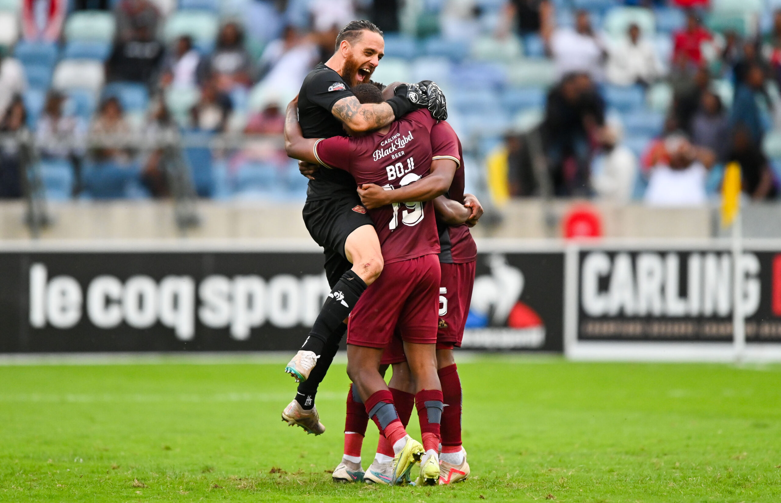 Football 2023 carling knockout final stellenbosch fc v ts galaxy moses mabhida stadium