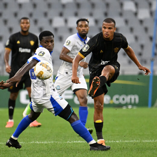 Football caf confederation cup 2025/26 stellenbosch fc v singida black stars cape town stadium south africa