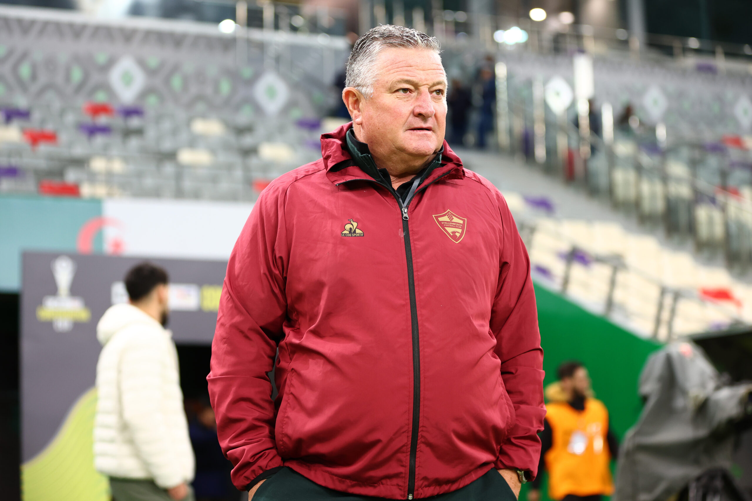 Football caf confederation cup 2025/26 cr belouizdad v stellenbosch nelson mandela stadium algiers algeria